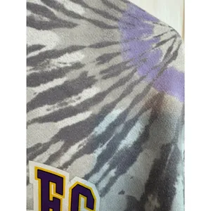Hybrid Apparel NBA Sweatshirt Los Angeles Lakers Tie Dye Purple Gray Crewneck Fan‎ Gear Medium thumbnail 4