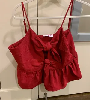 Buddy Love crimson top Red Size M thumbnail 1