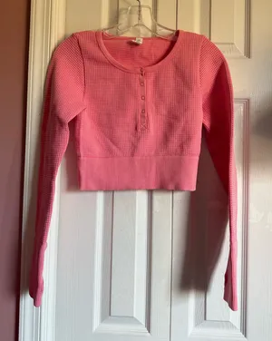 Pink Aerie Workout Top OFFLINE  thumbnail 1