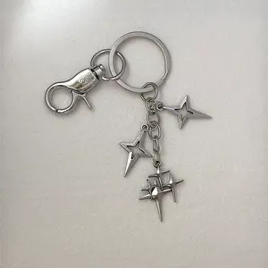 Star Keychain Charm for Men Women Car Keychain Key Ring Bag Charm Streetwear thumbnail 5