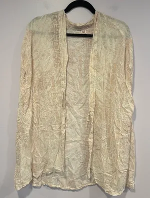 Aztec neutral‎ Victoria’s Secret kimono thumbnail 1