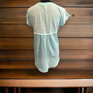 Stylus‎ short sleeve top white and robin blue small thumbnail 4