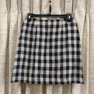 Button Down Plaid Skirt thumbnail 5