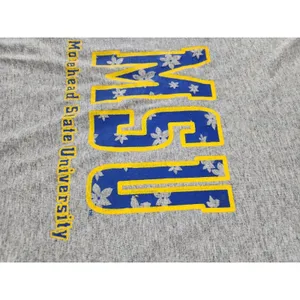 Vintage Morehead‎ State Logo T-shirt Cut Cropped Flowers Women's Size Medium thumbnail 5
