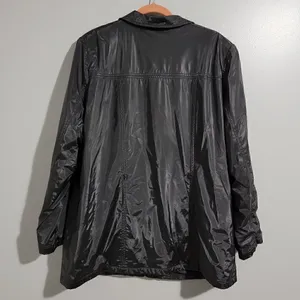 Outbrook Woman Black vintage plus size Coat, Jacket. thumbnail 2