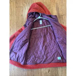 Patagonia red better sweater insulated full zip hooded sweater jacket M thumbnail 10