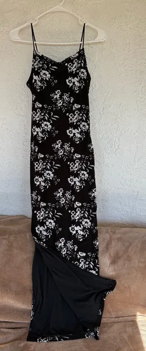 J for Justify Black Floral Maxi Dress thumbnail 1