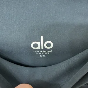Alo Yoga‎ Ripped Warrior Gray Leggings Size XS thumbnail 6