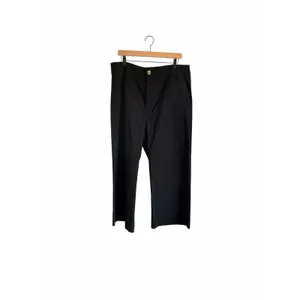 Anthropologie Maeve The Colette Magic Fabric Crop Wide-Leg Pants size 34 thumbnail 2