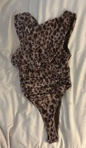 Amazon Cheetah Print Bodysuit thumbnail 1