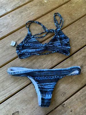 NWOT L*Space Hartley Lilly tie dye bikini set small thumbnail 4