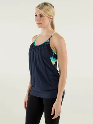 Lululemon No Limits Tank Y2K Inkwell Stripe Surge Size 4 thumbnail 2