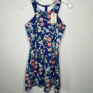 Pink Rose Floral Dress nwt thumbnail 4