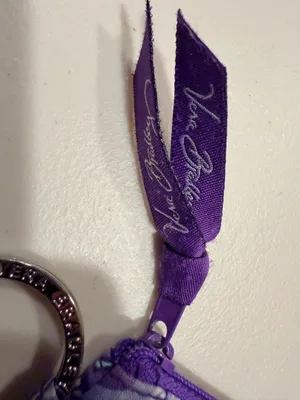 Vera Bradley | Lilac Tapestry, zip ID case.  thumbnail 3
