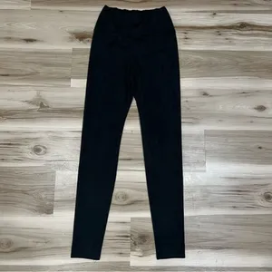 Aritzia Wilfred Free Daria Suede Pant Charcoal Women’s Medium thumbnail 2