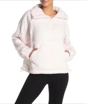 Free People Big Sky Faux Shearling Pullover Jacket thumbnail 2