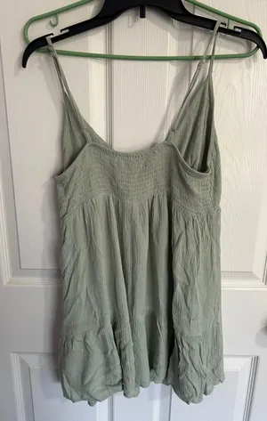 Kiwi Bunch Sage Green Summer Dress thumbnail 2