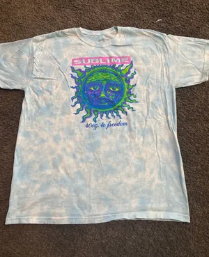 Sublime 40oz To Freedom Tie Dye Tee Size XL thumbnail 1