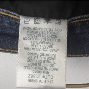 Just Black Distressed Skinny Jeans Womens 26 Blue Mid Rise Stretch Denim Casual thumbnail 9
