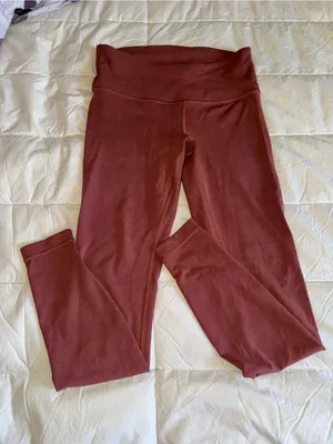 lululemon athletica Rust Red High-Rise Leggings thumbnail 1