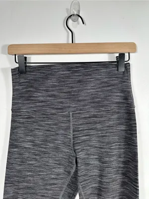 Lululemon Align Pant 25” Wee Are From Space Dark Carbon Ice Grey‎ Size 6 thumbnail 5