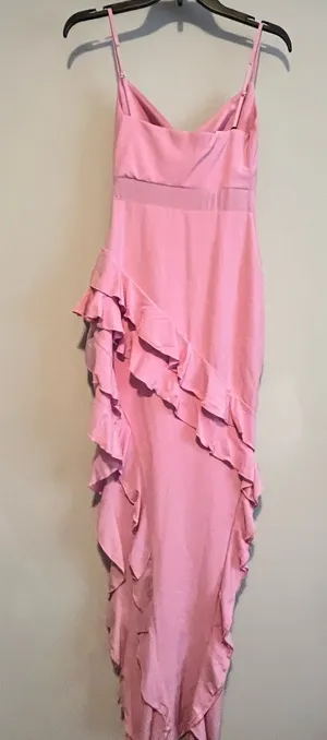 Oh Polly Aurelie Ruffled Prom Dress thumbnail 2