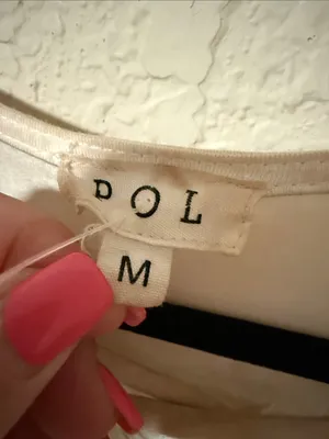 POL Cream Lace-Back Tank with Crisscross Straps thumbnail 2