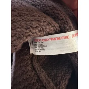 NWT Free People Hailee Sweater Set in Hot Fudge Women's Size Small thumbnail 6