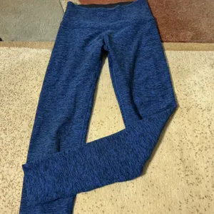 Beyond Yoga Space Dye High Waisted Leggings Womens XS Blue Heathered Yoga Pants thumbnail 6