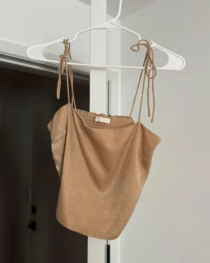 Miss Love Gold Tie Top thumbnail 1