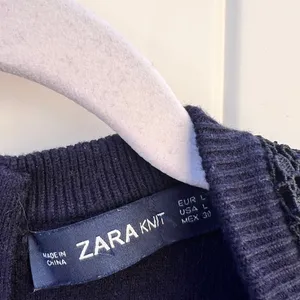 Zara Knit Navy Blue Mini Dress Short Sleeves Large Casual Streetwear‎ thumbnail 7