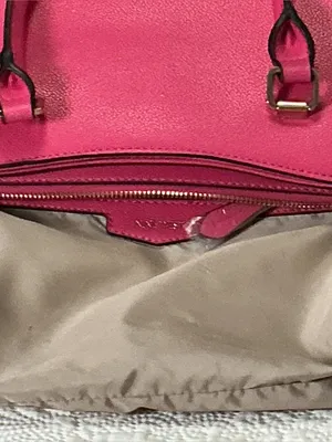 Nine West Strawberry Pink Shoulder Bag Purse Women’s Handbag Large thumbnail 5