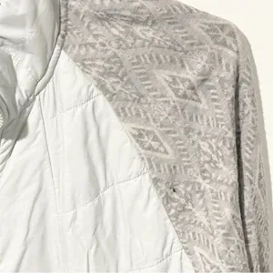 SMARTWOOL Large‎ Smartloft 60 Jacket Light Gray Mountain Fairisle Coat Quilted thumbnail 3