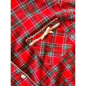 Secret Treasures Plaid Pajama Set Red Green Size XL thumbnail 5