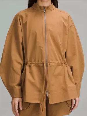 Lululemon Cinch-Waist Shirt Jacket Size Large thumbnail 1