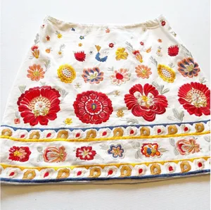 TOPSHOP Embroidered Floral Mini Pencil Skirt thumbnail 2
