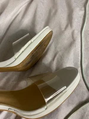 Chinese Laundry white high heels  thumbnail 7