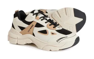 Steve Madden Possession Chunky Platform Sneakers Black Tan 8M Streetwear Y2K thumbnail 1