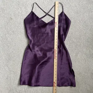 Victoria's Secret Lingerie Nightgown Dress Purple Silky 100% Polyester Size XS thumbnail 11