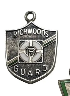 Vintage‎ Richwoods High SchooI Illinois Lot 3 Charm Pendant Sterling 925 Silver thumbnail 1