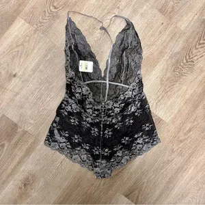 Free People Too Cute To Handle Bodysuit A5* thumbnail 3