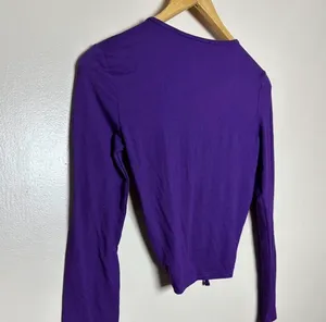 Uk2la CLEARANCE! Purple Boutique Cinch Front Crop Top Size M NWT 2 thumbnail 4