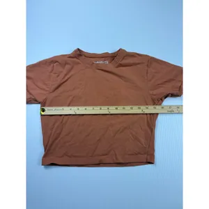 Alphalete Crop Top‎ Tee Shirt Lifestyle Fit Short Sleeve Casual Small thumbnail 3