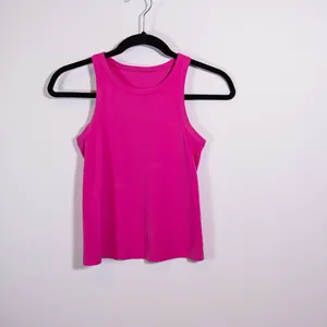 Lululemon Women's Align Waist-Length Racerback Tank Top Sonic Pink XS thumbnail 1