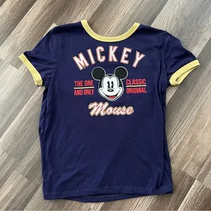 Disney original retro Mickey Mouse t-shirt NWOT thumbnail 1