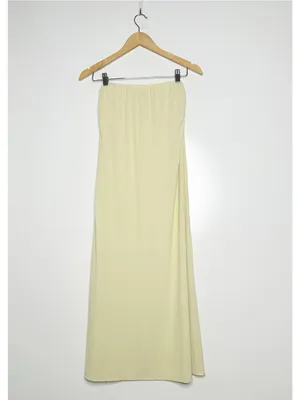 FP Beach Free People Yellow Convertible Midi Dress Maxi Skirt Small thumbnail 5