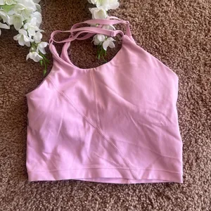 Pink Lululemon Align Cropped Tank Top thumbnail 8
