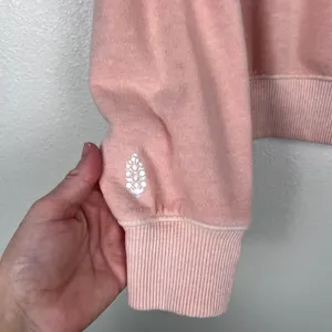 FP Movement Free People Believer Hoodie Pink Lace Up‎ Sweatshirt Womens M thumbnail 11