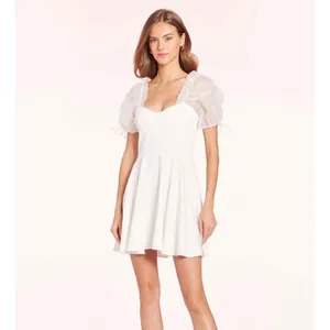 Amanda Uprichard Lovely Dress Ivory thumbnail 3