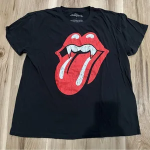 The Rolling Stones Vampire Graphic Short Sleeve Tee Shirt Women’s Large thumbnail 1